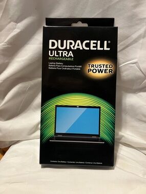 New. Never used. DuracellUltra Rechargable Laptop Battery